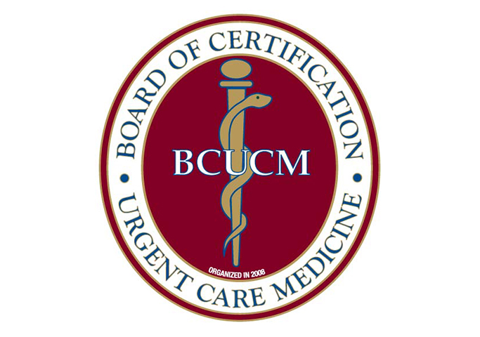 Board of Certification in Urgent Care Medicine